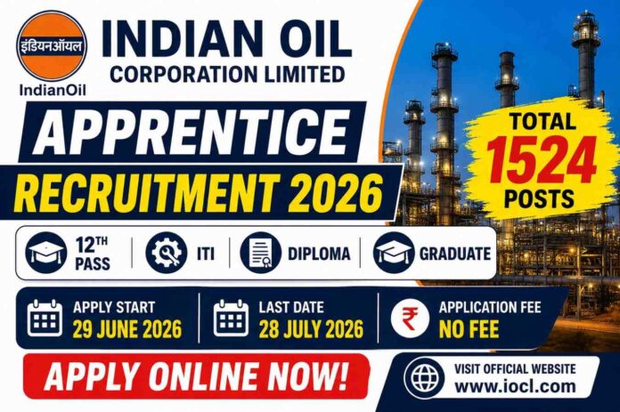 IOCL Apprentice Recruitment 2026